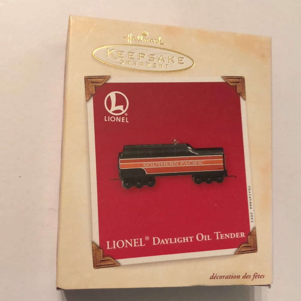 2003 Hallmark Lionel Daylight Oil Tender